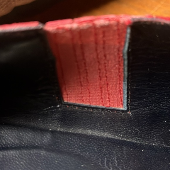 Pura Lopez Red Suede Kitten Heel Pumps Heels - Picture 15 of 16